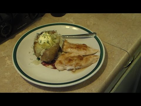 Baked teriyaki chicken