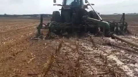 Drag line manure application