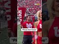Utah cheerleader pleads for fans not to leave after that last Texas Tech TD