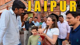 This Is How JAIPUR Locals Treated Me.. 🇮🇳 STREET FOOD in JAIPUR.