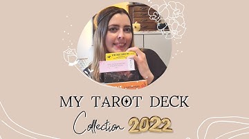 My Tarot Deck Collection so far in 2022 😍 | Which deck is my favorite? ❤️