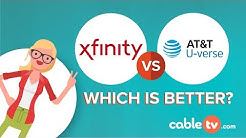 Compare AT&T U-verse vs Xfinity (2018)