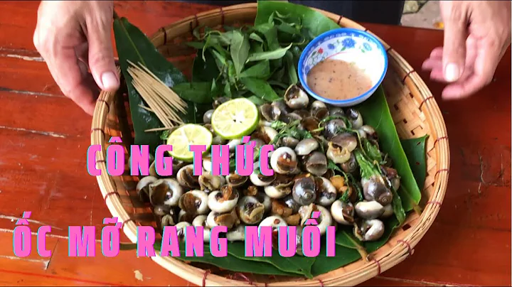 Top 12 ốc mỡ rang muối
