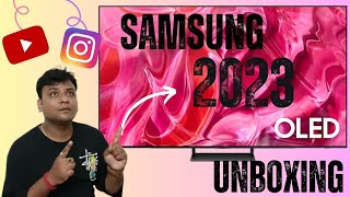 SAMSUNG OLED 55S90C 2023 UNBOXING AND FULL REVIEW IN HINDI \\\\ samsung oled 2023 \\\\ samsung oled tv