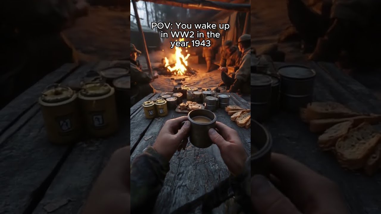 POV You Wake Up In WW2 1943 Shorts Ai Pov History Ww2
