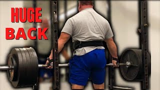 Snatch Grip Exercises To Build A HUGE BACK | Rack Pulls and Shrugs