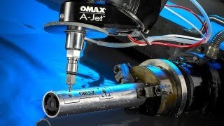 OMAX® Rotary Axis Abrasive Waterjet Accessory