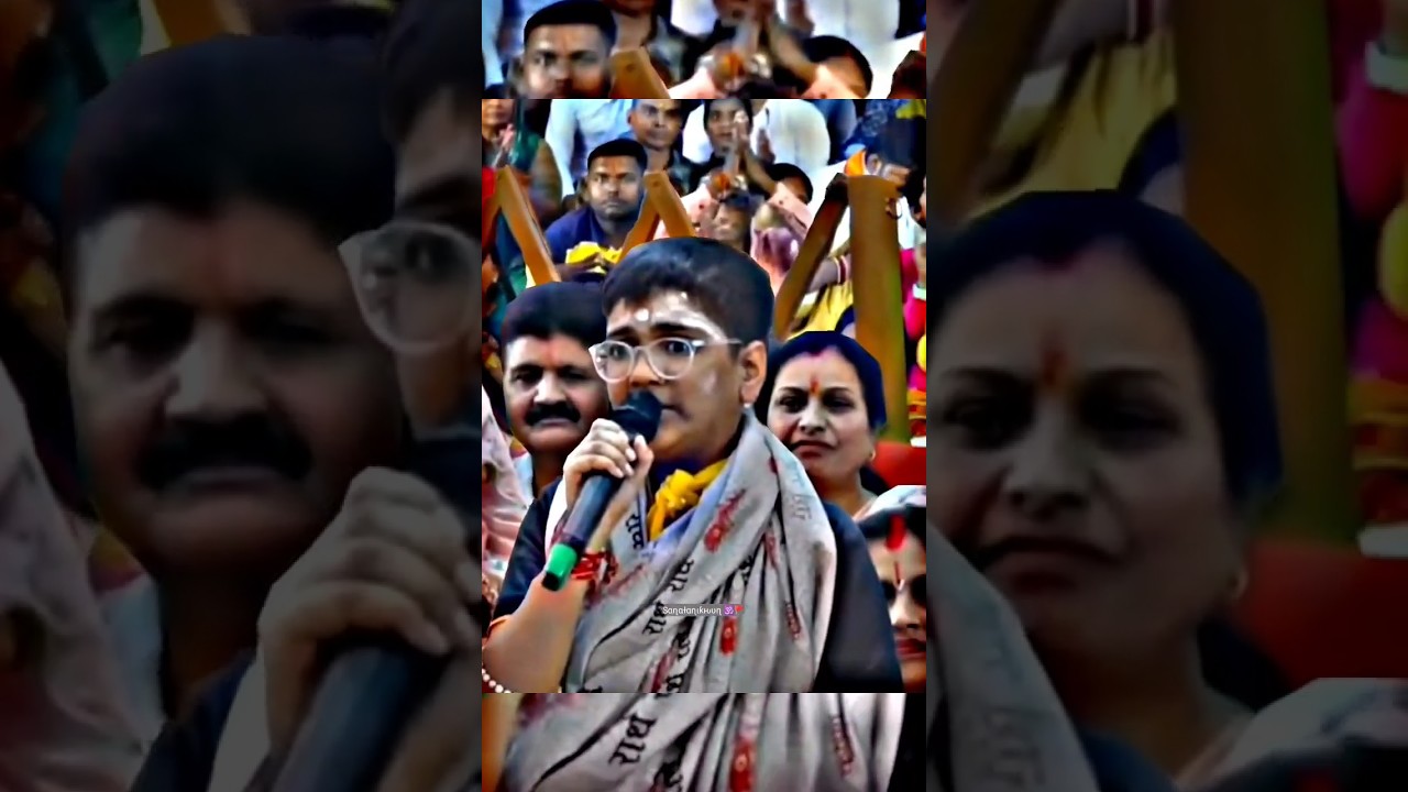 little sant😊🕉️🚩 | wait for end | #shorts #kalyug #hindu