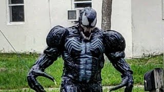 TEST FITTING GIGA VENOM COSTUME! @DimwittedDinobot