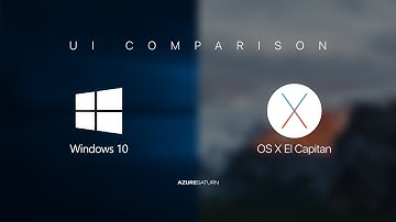 Windows 10 vs. OS X El Capitan: UI Comparison