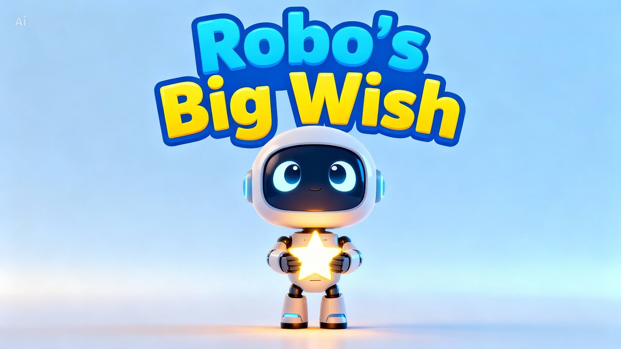 Robo’s Big Wish 🤖✨ | A Heartwarming Animated Story About Dreams