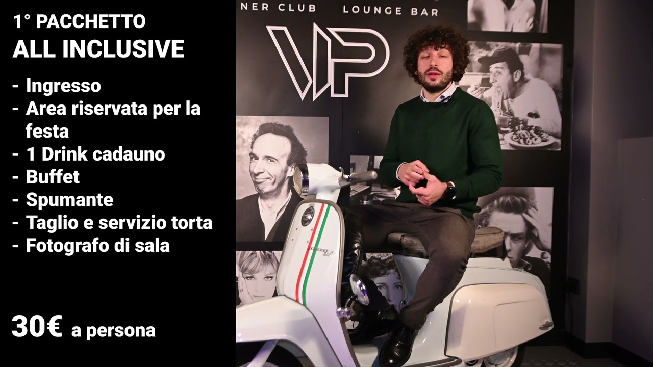 La tua festa a SPAZIO EVENTI VIP