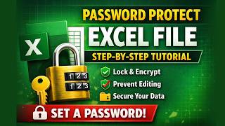 How To Pword Protect An Excel File Step-By-Step Secure Your Excel Workbook