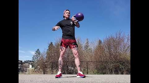 Kettlebell Flow- Alternating Clean, Press, Rotational Press, Push Press