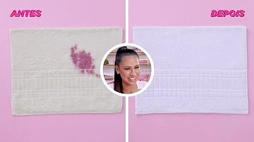 Como tirar mancha amarela de Vanish de roupa branca?