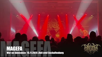 MAGEFA - War on Innocence [Live -Hell over Aschaffenburg 15.11.2025]