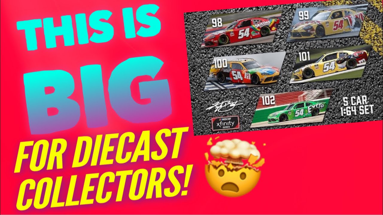 THIS NEWS IS HUGE FOR NASCAR COLLECTORS! GAME CHANGING ANNOUNCEMENT (HUGE 1/64 DIECAST NEWS)