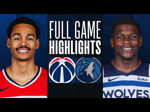 WIZARDS at TIMBERWOLVES 