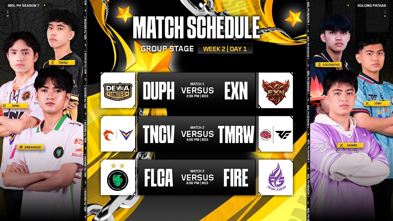 🔴 LIVE | MDL PH S7 | Week 2 Day 1