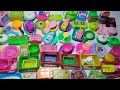 Unboxing Miniature Plastic Full Kitchen Set Collection | Hello kitty toys