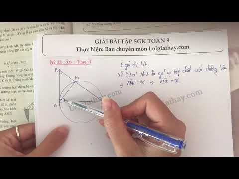 Video Giải bài 22 trang 76 SGK toán 9 tập 2 - youtube