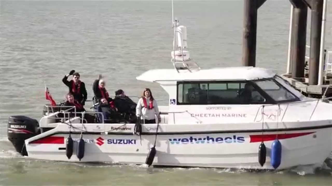Wetwheels Solent Wheelchair Disabled Motor Boat YouTube