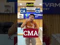 Scope of CMA is increasing day by day #cmastudents #cmafinal #cma #icmai Audit of IA is added 🙌🏻