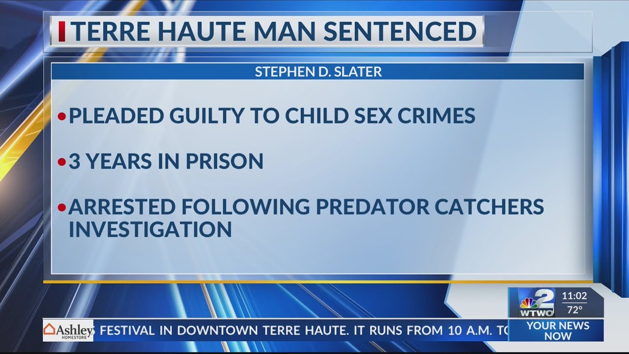 Terre Haute man gets 3 years in prison for child sex crimes - YouTube