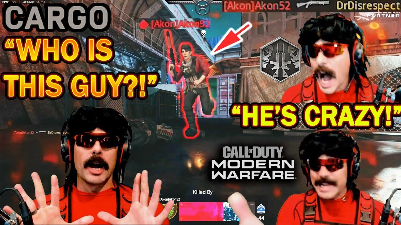 DrDisrespect Plays VS A CRAZY PRO in NEW COD 2V2 Map CARGO! (Season 1)