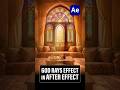 God rats Effect In After Effect 🔥 | Step by Step Tutorial - Noob vs Pro Editor