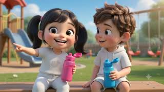 🌈 Two Best Friends Play Together | Cute Kids Animation Story @wonderversekids0906 