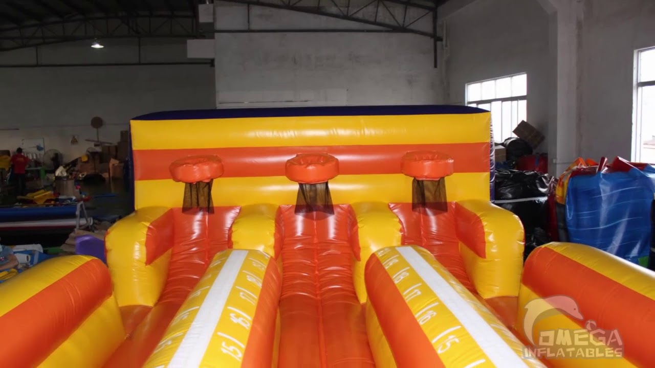 Basketball Bungee Run Interactive Game