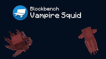 Vampire Squid - Blockbench Creation Timelapse