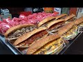 필리치즈스테이크 Full of Meat! American Style Philly Cheese Steak Making - Korean street food