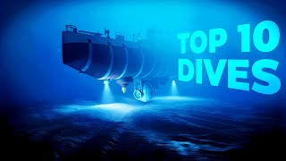 10 Deepest Diving SUBMERSIBLES In The World!