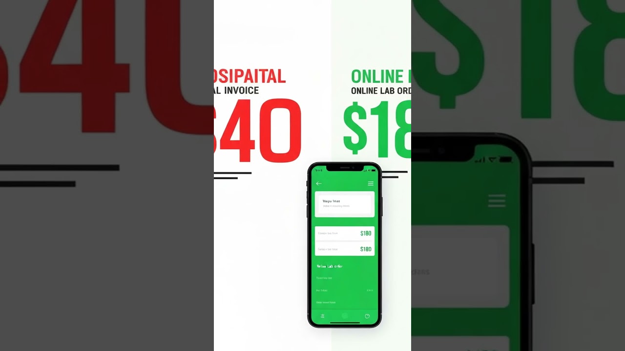 HDHP Hack: Order Bloodwork Yourself & Save 50% #Shorts