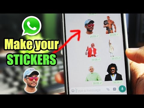 In this video i am showing you how to make your own stickers on whatsapp. it is pretty easy and fast. note - only png format images will be used as stickers....