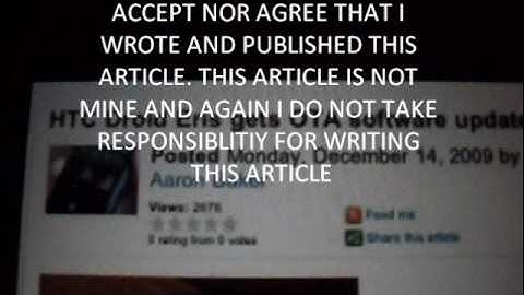 HTC Droid Eris - Get