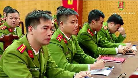 Khai giảng lớp bồi dưỡng nghiệp vụ cán bộ Công an xã, phường, thị trấn năm 2022