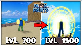 I Reached Level 1500 Using Awakened Buddha - Blox Fruits Noob to Pro