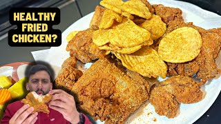 THE BEST BROASTED CHICKEN IN LONDON! JUICY, CRUNCHY FRIED CHICKEN THAT'S HEALTHY?