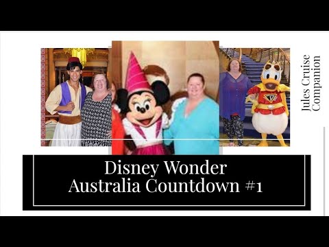 Disney Wonder Brisbane Cruise Countdown @julescruisecompanion Video Thumbnail