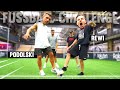 Peinliche FUẞBALL CHALLENGE gegen Lukas PODOLSKI