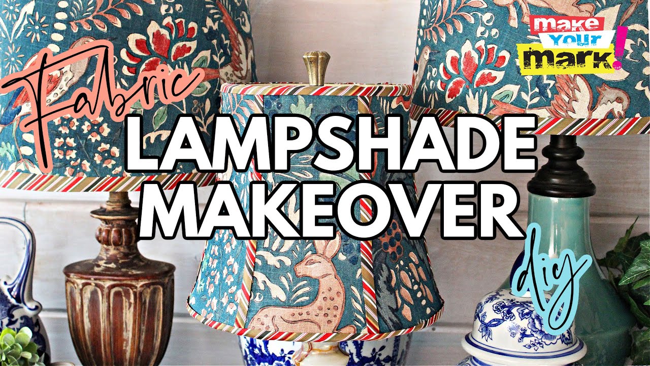 Преображение абажура с помощью косой отделки