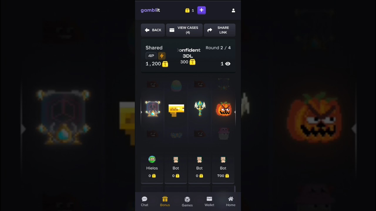 Gamblit lvl 0 to lvl 10 Best cases for xp!? 