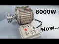 Turn a 3 Phase Motor into a High-power Generator 230v 8000w Free Energy. Part 1