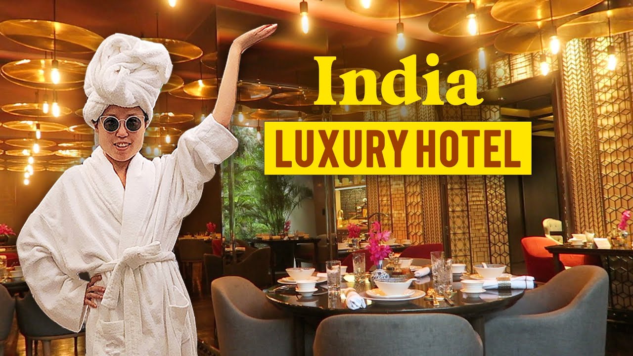 ⁣5-STAR LUXURY HOTEL IN INDIA ★ Buffet Tour, Spa, Fine Dining & More!