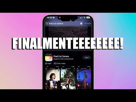 È Uscita l'App di Apple per Fare Video Professionali in Manuale con iPhone - Final Cut Camera