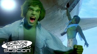 Hulk Falls Out Of A Plane! | The Incredible Hulk | Science Fiction Station
