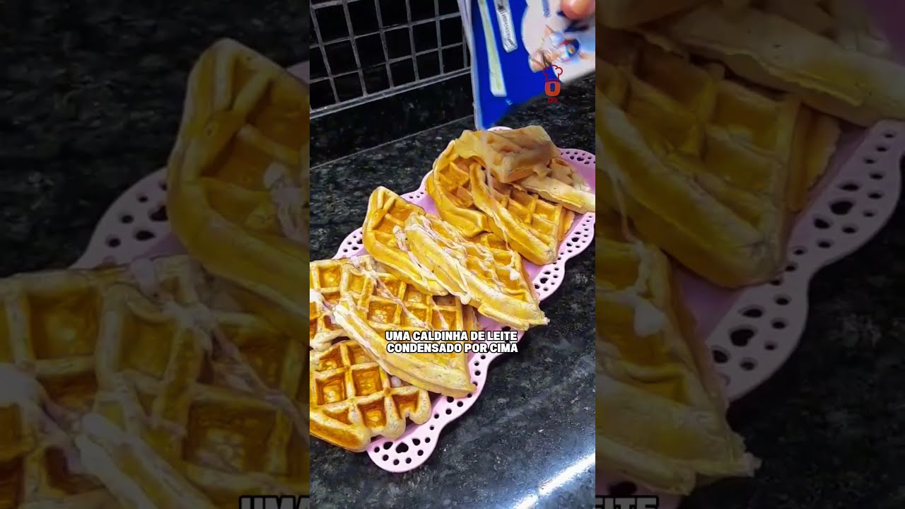 Waffles perfeitos sem sujeira! 🧇✨ #cozinha #dicasdecasa #receitas